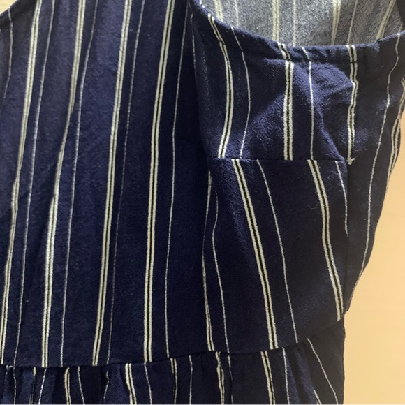 PacSun Peplum Tie-Back Cropped Tank Top - Picture 4 of 10